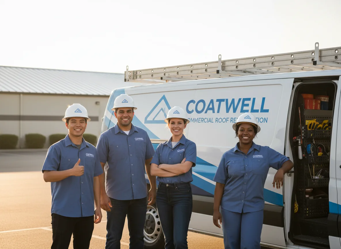 Commercial roof coating company in Greenwald, MN